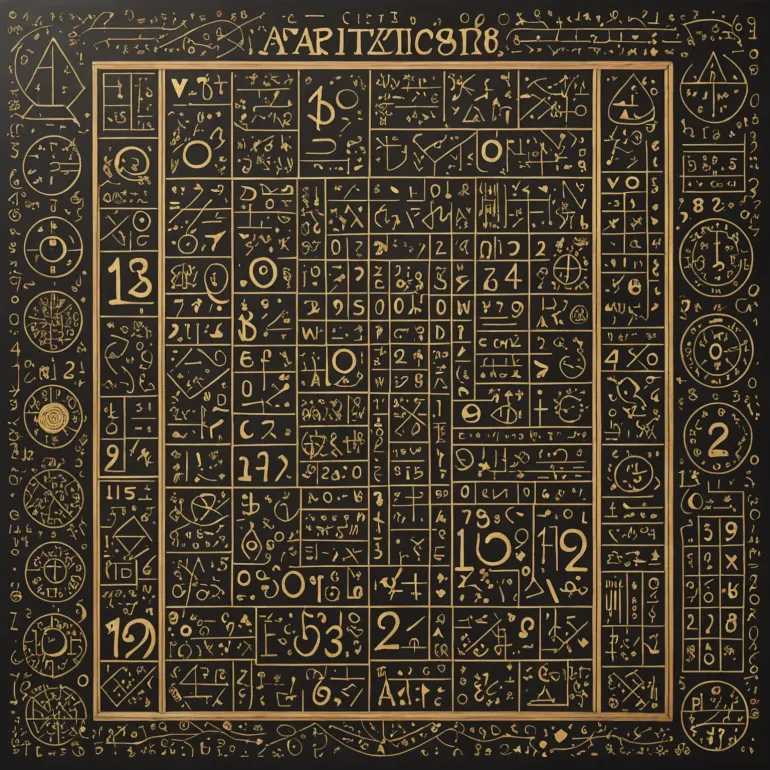 Matematică: Aritmetică și Numere: Aritmetica Studiază Operațiile cu Numere. Descoperă Divizibilitatea și Alte Concepute de Bază