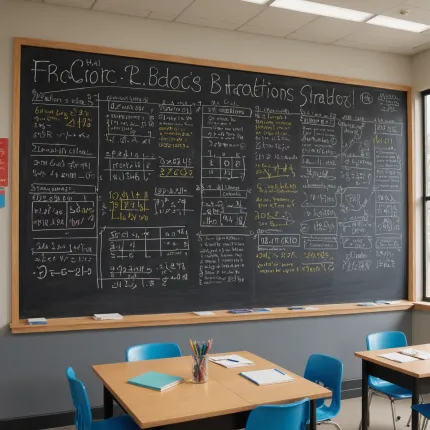 Matematică: Fracții și Operațiuni cu Fracții: Fracțiile Sunt Esențiale în Matematică. Învață să Aduni, Scazi și Simplifici Fracțiile!