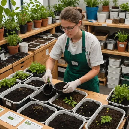 Cel Mai Bun Îngrășământ pentru Proiecte de Botanică: Îngrășămintele Naturale Susțin Experimentele Botanice Studențești