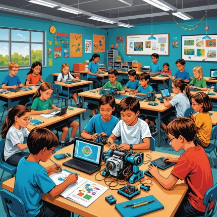 Educația în Domeniul Științelor și Tehnologiei pentru Copii: Programele de Acest Tip, precum „Robotică pentru Copii”, Inspiră Generațiile Tinere